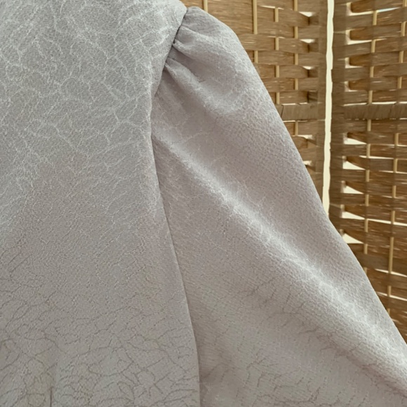 INCREDIBLE vintage pale purple double breasted duster coat with gold buttons - Picture 6 of 16